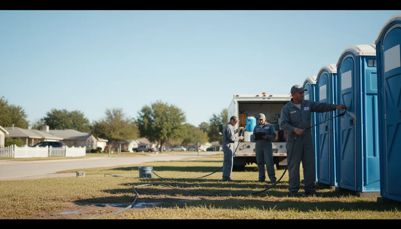 Long-Term Portable Toilet Rental in Rockwell, IA near me
